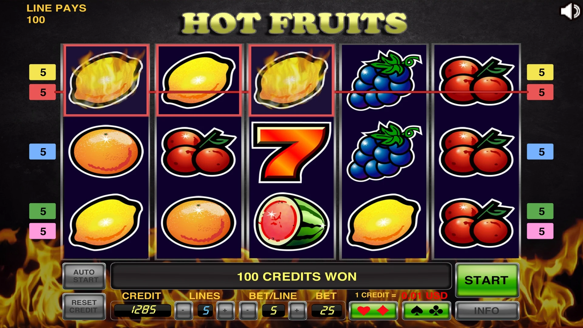 Hot Fruits screenshot